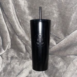Black starbucks tumbler